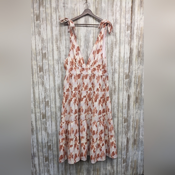 House of Harlow 1960 Dresses House Of Harlow Linen Blend Strap